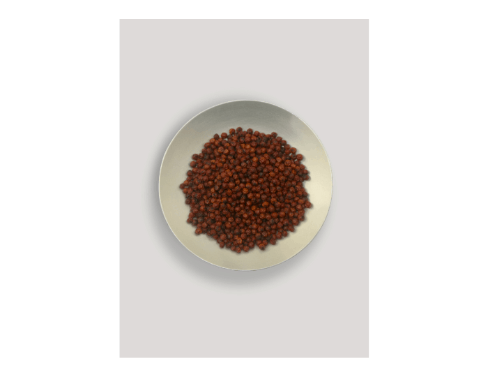 Bowl of red Kampot pepper